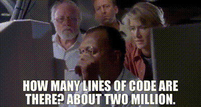 2 million lines of code