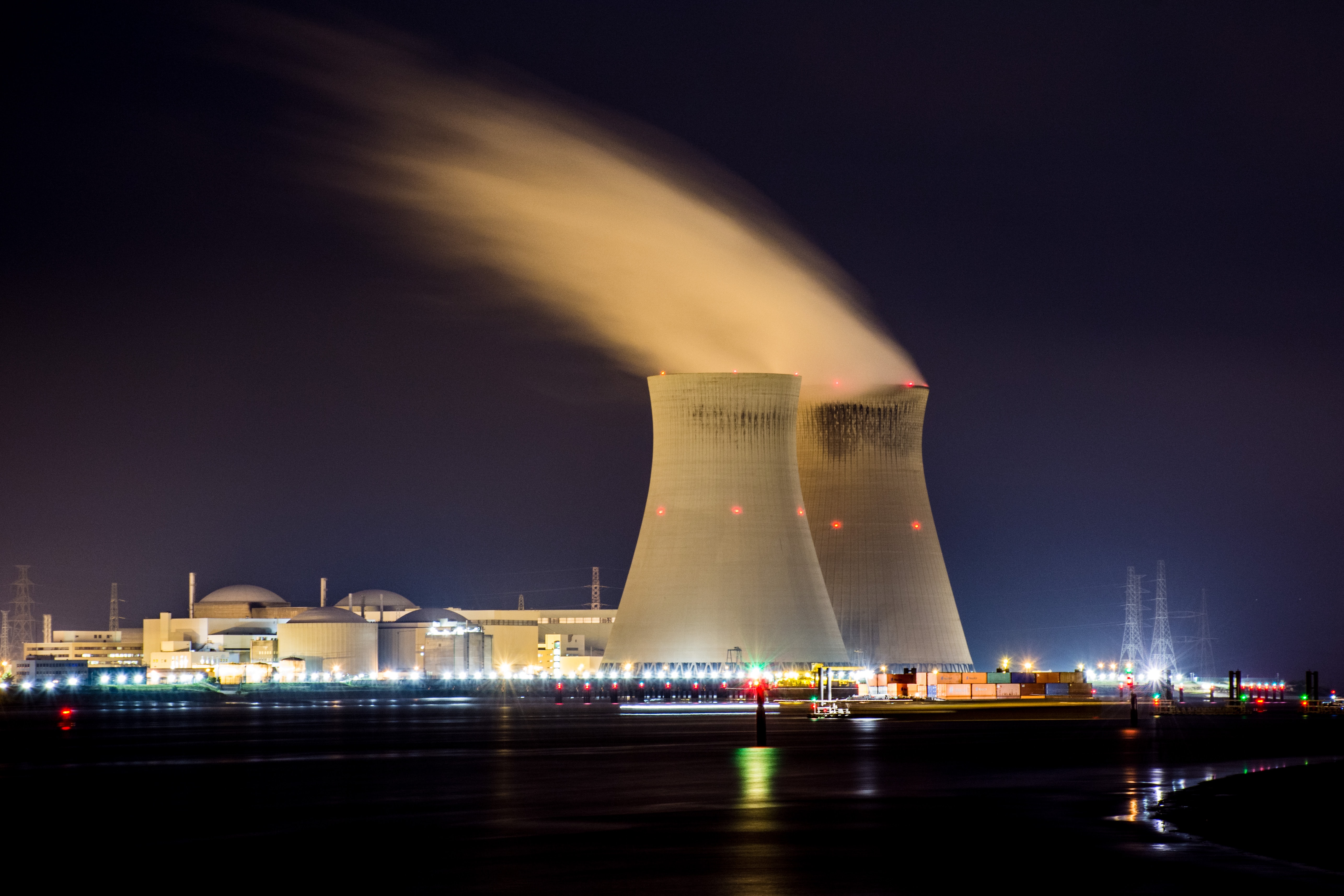 nuclear plant from unsplash